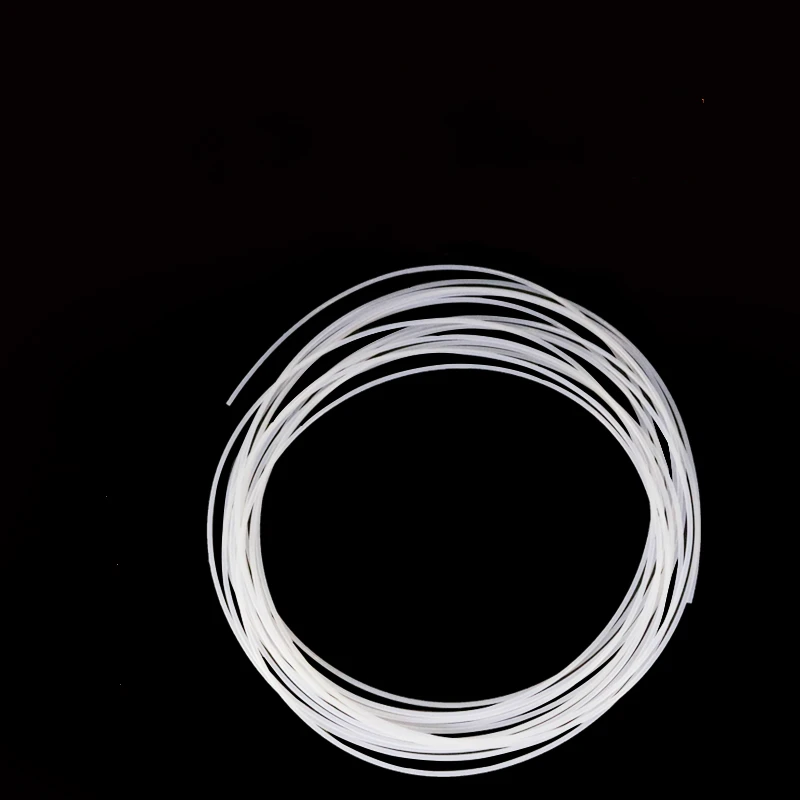 

30M PTFE Tubing F4 Rigid Pipe 260Deg.C High Temperature ID 0.3mm/0.4mm/0.5mm/0.6mm/0.7mm/0.8mm/0.9mm/1mm Inner Diameter