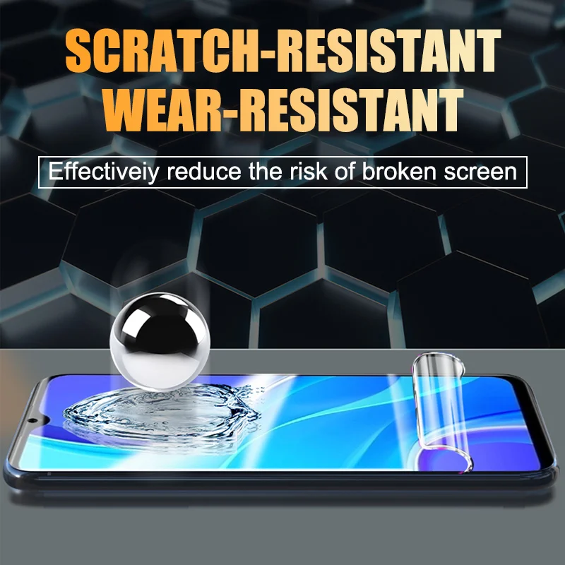 9H Hydrogel Film For ZTE Blade 20 smart A3 A5 A7 2019 2020 L210 A7S L8 V10 Vita V2020 Axon 11 SE A1 ZTG01 Axon 20 Glass Cover