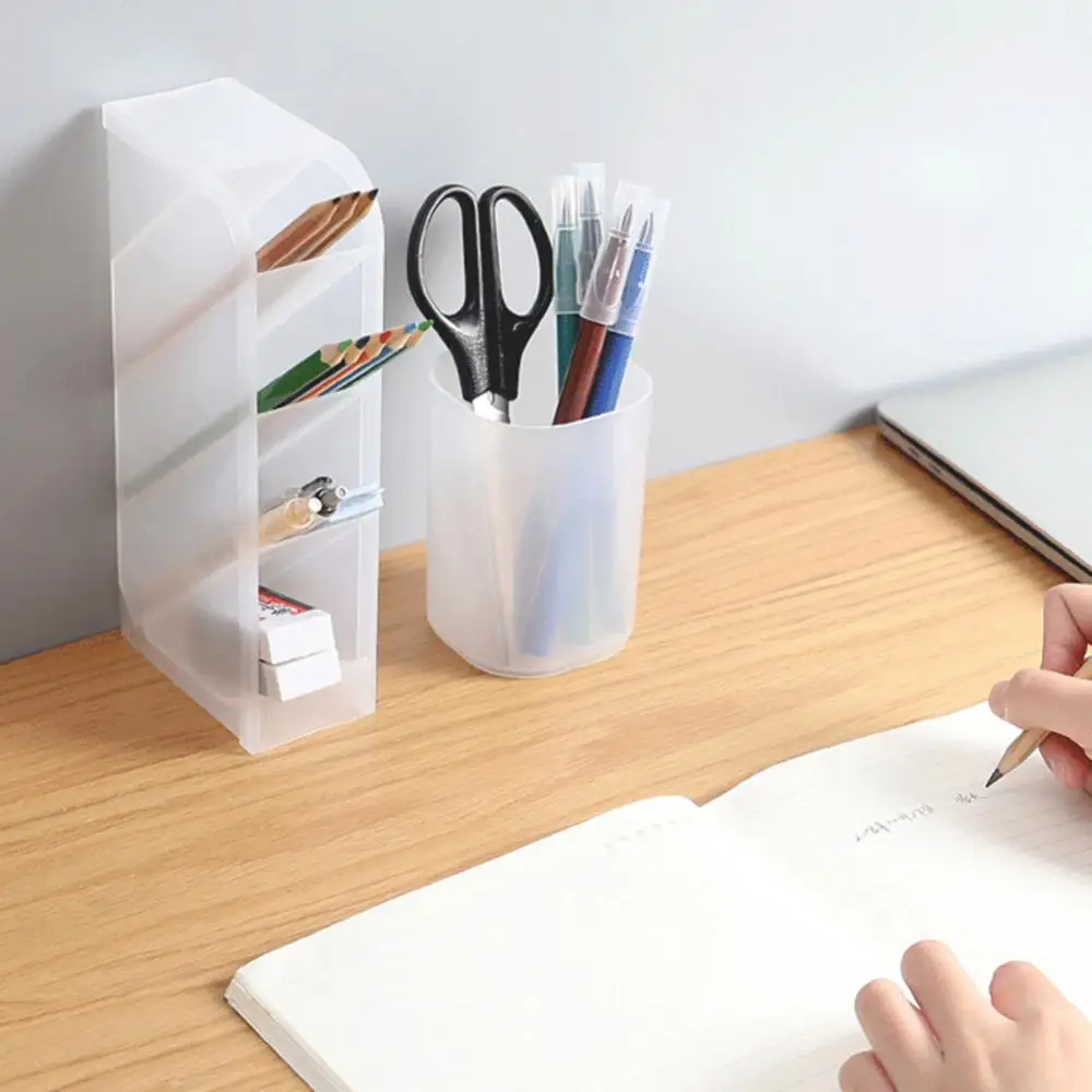 2021 Nieuwe Pennenhouder Potlood Make schowek Organizer na biurko stojak szkolny