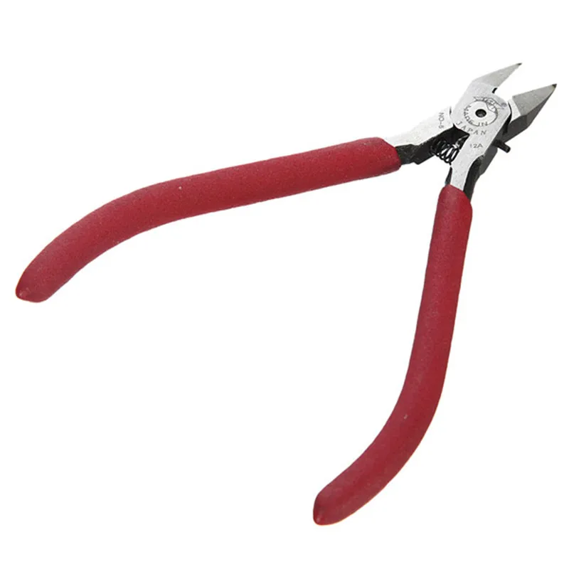 Diagonal Pliers Mini Wire Cutter Small Soft Cutting Electronic Pliers Wires Insulating Rubber Handle Model Hand Tools