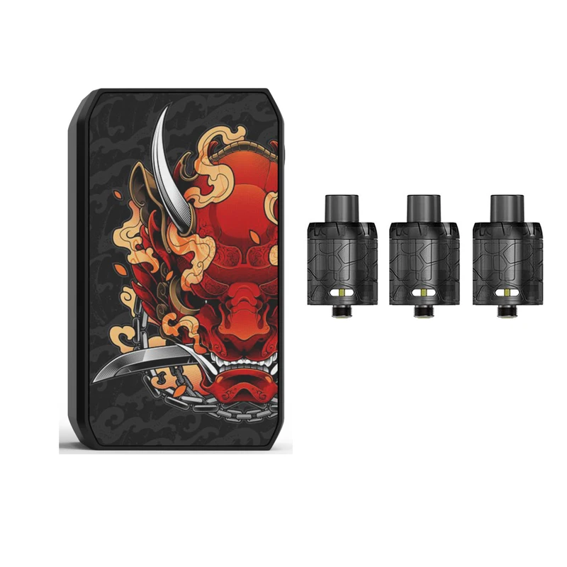 Original ijoy Capo Mod mit zwei 126 Batterien 1-0,05 w 0, 5-1, 5 Ohm 3,0 Faden elektronische Zigarette Vape Mod