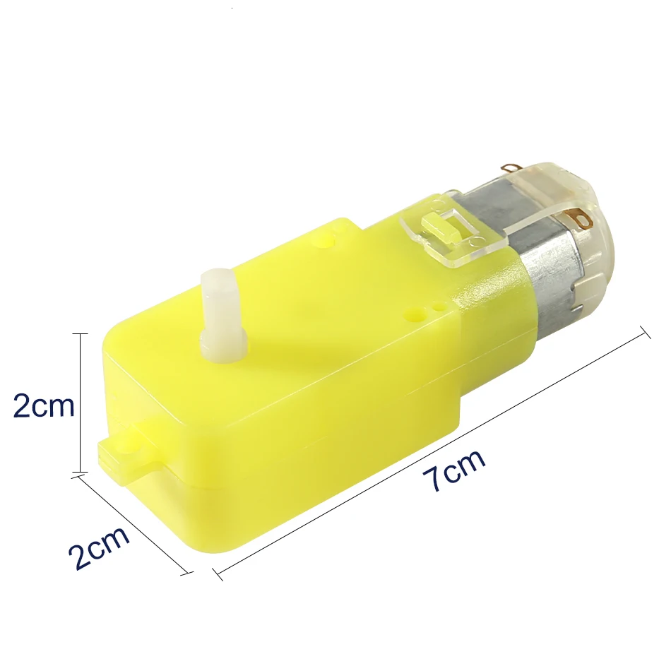 TT Motor Mobil Pintar Robot Gear Motor untuk Arduino Diy Kit Roda Mobil Pintar Sasis Motor Robot Remote Control Mobil DC Gear Motor