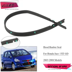 ZUK Car Engine Hood Bonnet Rubber Seal For HONDA FIT JAZZ GD1 GD3 Hatchback 2005 2006 2007 2008 Weatherstrip Sealing Strip