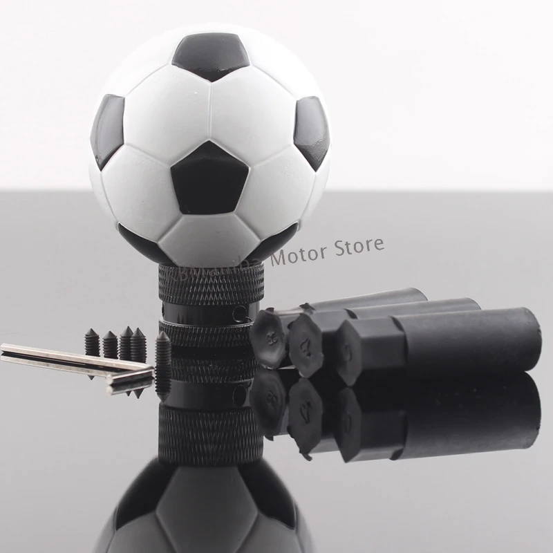 Football Shape Car Truck Manual Stick Gear Shift Knob Lever Shifter Skull Head Hat fits for Car Truck Jeep