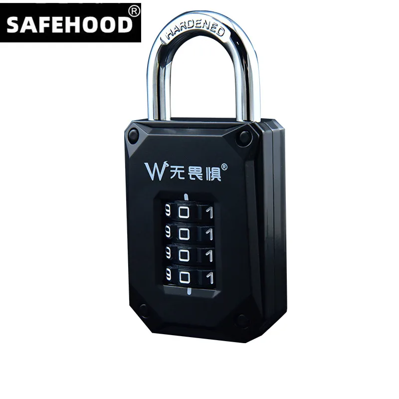 

Multifunctional Combination 4 Digit Security Padlock Gym Locker Drawer Luggage Cabinet Toolbox Door Lock Door Padlock