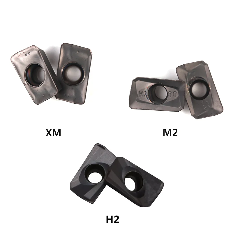 Imagem -04 - Pder m2 h2 xm Lf6018 Apmt1605 Peer Deskar Cnc Torno Fresagem Torneamento Ferramenta Apmt Inserções de Trituração para Aço Inoxidável 10 Peças Apmt1604