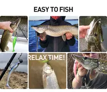 Soft Fishing Lures Hog Shad 100-200mm #6