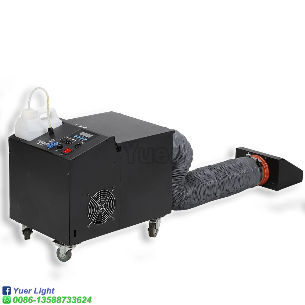 Imagem -04 - Equipamento de Palco para dj Party Show Água Low Fog Machine Água Base Fog Machine Deitado Baixo Efeito de Gelo Seco com Tanque de Água