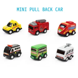 Mini Pull Back Toy Car Small Drop Resistant Friction Car Child Baby Gift Various Toy Models