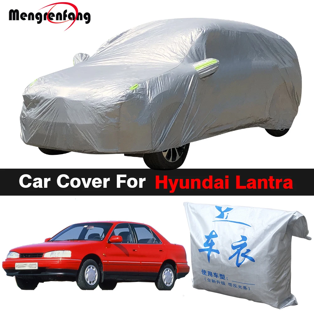 

Outdoor Car Cover Auto Indoor Sun Shade Anti-UV Snow Rain Dust Resistant Cover For Hyundai Lantra