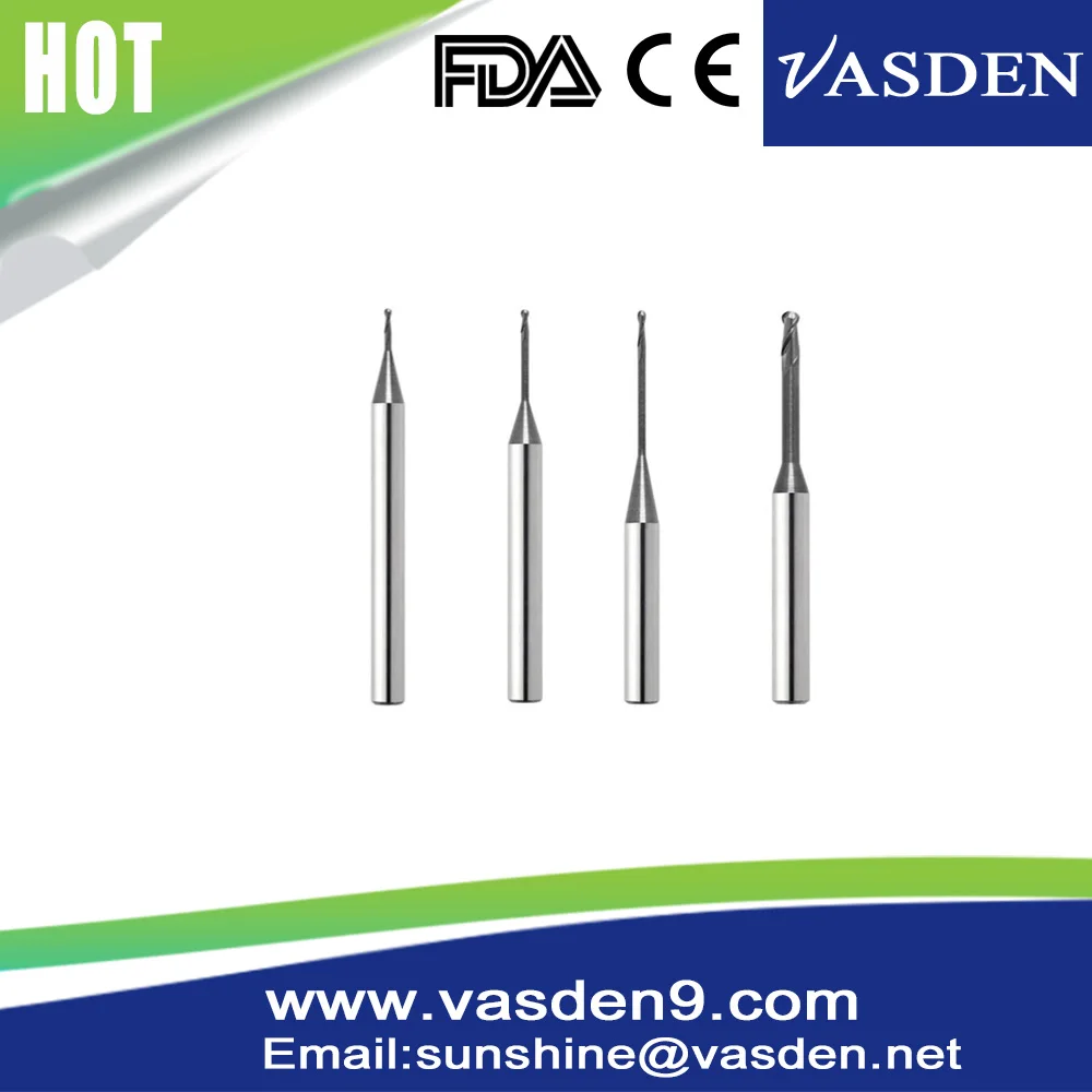 

Roland DWX50 Milling Burs Dental Lab Material Metal Zirconia Block,PMMA ,WAX Disc Cad CAM Burs Cutting Tool