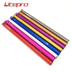 Litepro 412 Folding Bike Ultra-light Seat Post 33.9mm *600mm 14/16 inch Folding Bike Seatpost Bicycle Seat Tube