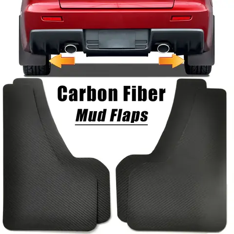 Mud Flaps For Mitsubishi lancer 7 8 9 10 Evolution EVO X ix WRC 2012 2013 2014 2015 2016 Sport Mudflaps Splash Guards Mudguards