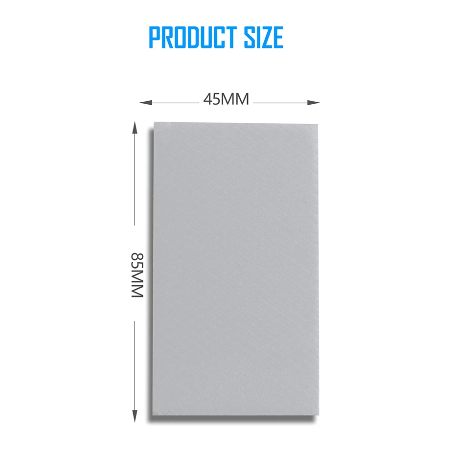 Zezzio termoprzewodząca podkładka silikonowa przewodność 12.8W/MK multi-size dla karty graficznej chip górnictwo CPU GPU podkładka termiczna