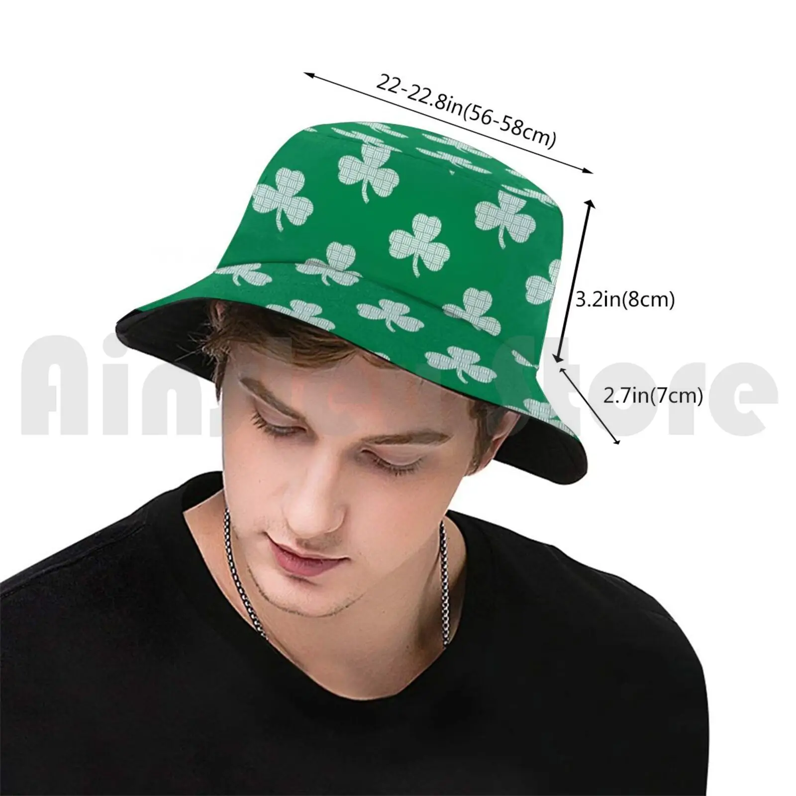 Parquet Clover 4 Sun Hat Foldable UV Protection Clover Parquet Parquet Clover Boston Basketball Larry Bird Kyrie Paul