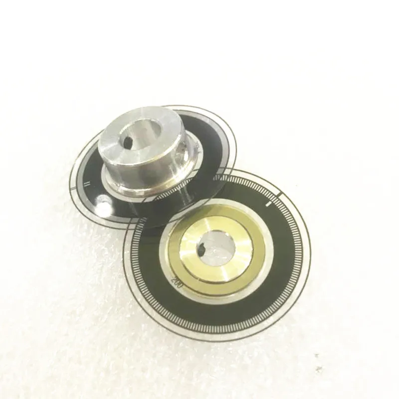 Encoder code wheel disc for sensor HEDS-9700#E50 200CPR HEDS-9140#E00 AB/ABZ/ABI Grating counting disc outside diameter25.4mm