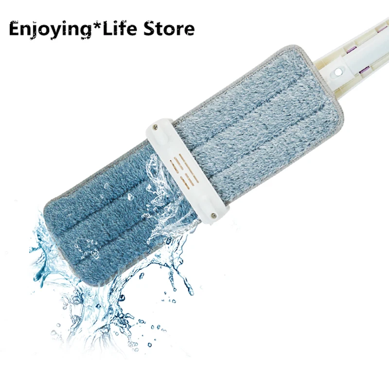 

Hand Washing Flat Mop Dry Wet Dual Purpose Wood Floor Net Red Lazy Mop Squeeze Water Mop Cloth Floor Mop Microfiber Mop Pads