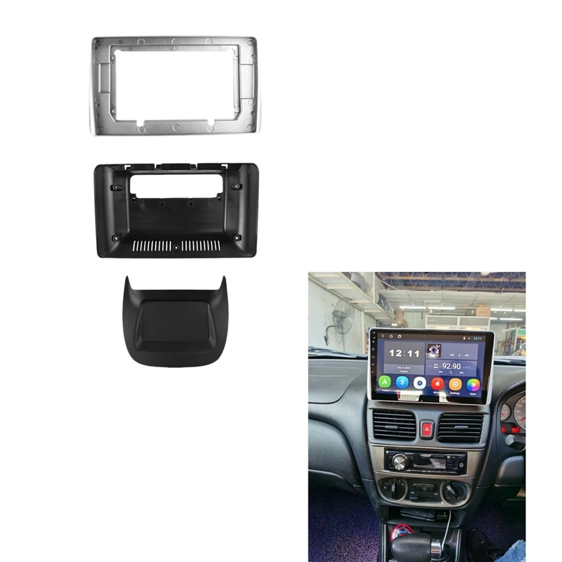 2 Din Car Radio Fascia for Nissan Sentra 2001-2006 DVD Stereo Frame Plate Adapter Mounting Dash Installation Bezel