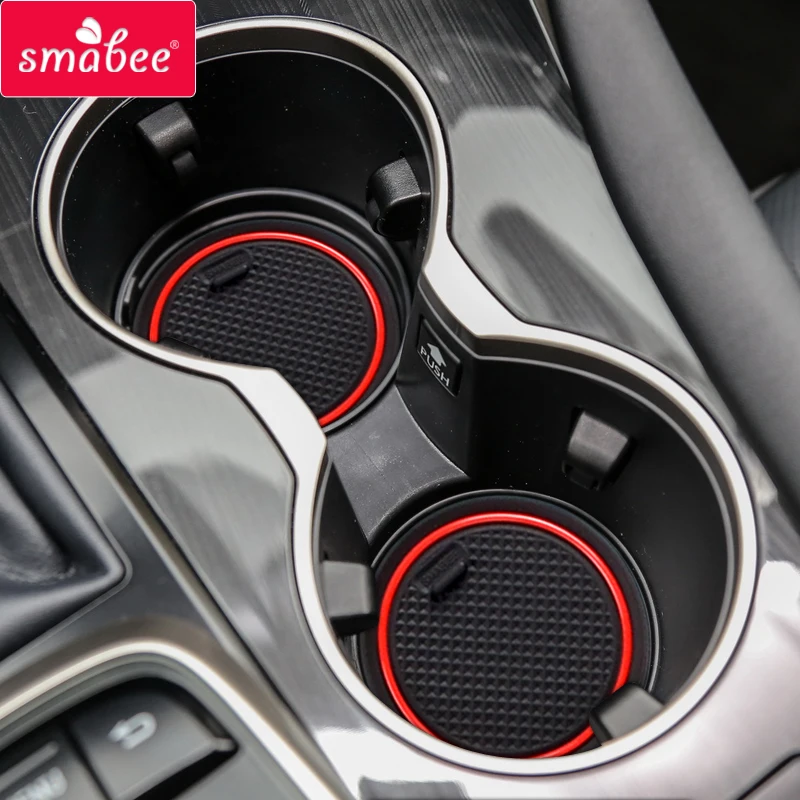 Smabee Anti-Slip Gate Slot Mat For Lexus RX 300 200t 450h RX200t RX300 RX450h 2016 ~ 2019 Accessories Rubber Cup Non-slip mats