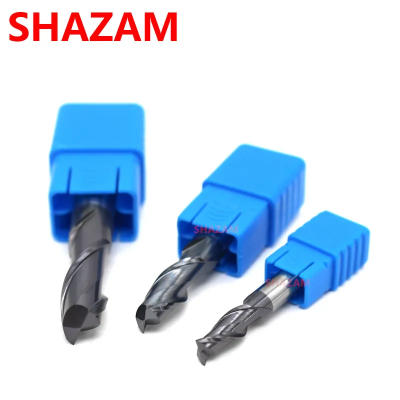 Fräsen Cutter Legierung Beschichtung Wolfram Stahl Cnc Bearbeitungs 2 Klinge Schaftfräser Großhandel Top Fräsen Cutter Kit Fräsen Maschine Werkzeuge – Detail 3