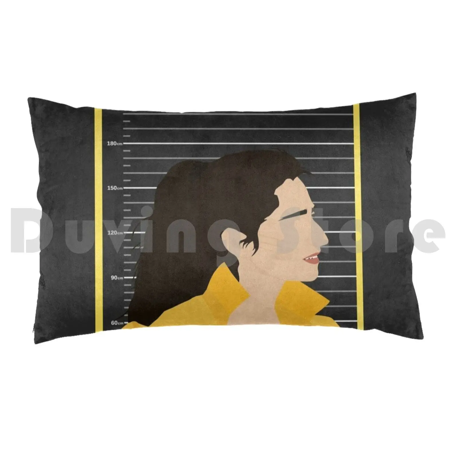 Saray Vargas-Vis A Vis Pillow Case Printed 50x75 Vis A Vis Saray Vargas Alba Flores Prison