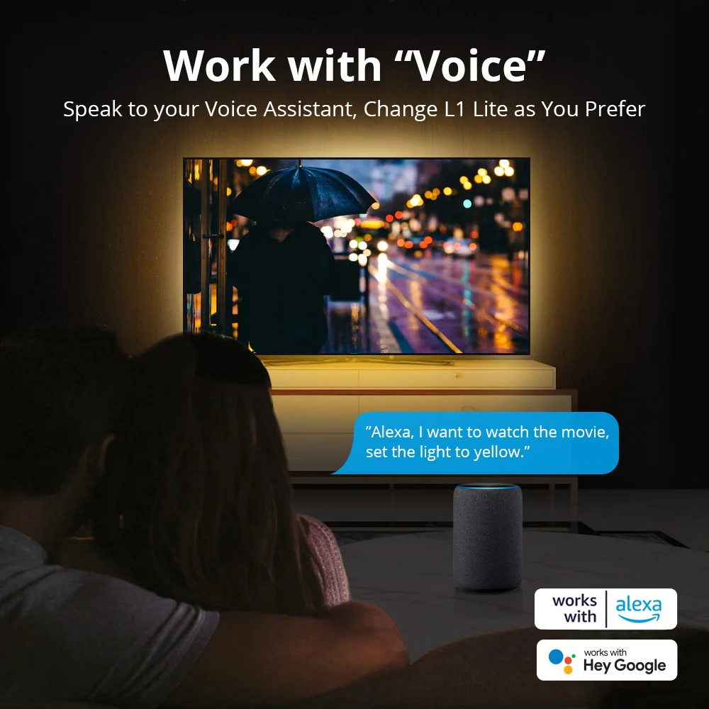 Itead SONOFF L1 Lite 5M RGB Wifi Smart LED-Licht Streifen EU/UNS Timer Gruppe Control Dance mit musik Arbeitet mit Alexa Google Hause