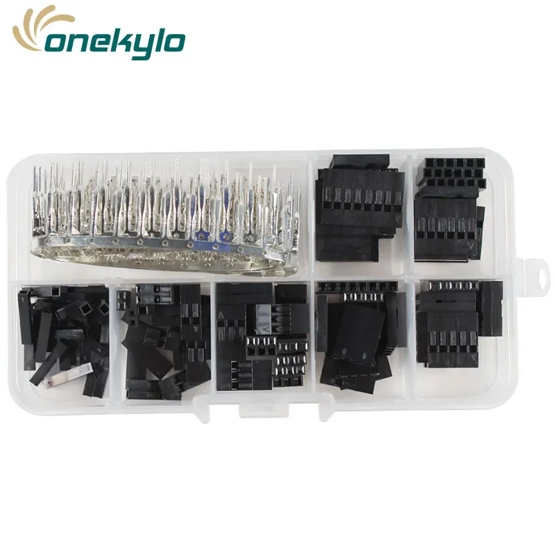 SN-28B 0.1-1mm²（23-17AWG）Crimping plier kit with 310 Dupont terminals for 2.54mm Dupont Crimp Pin Conector terminals clamp kit