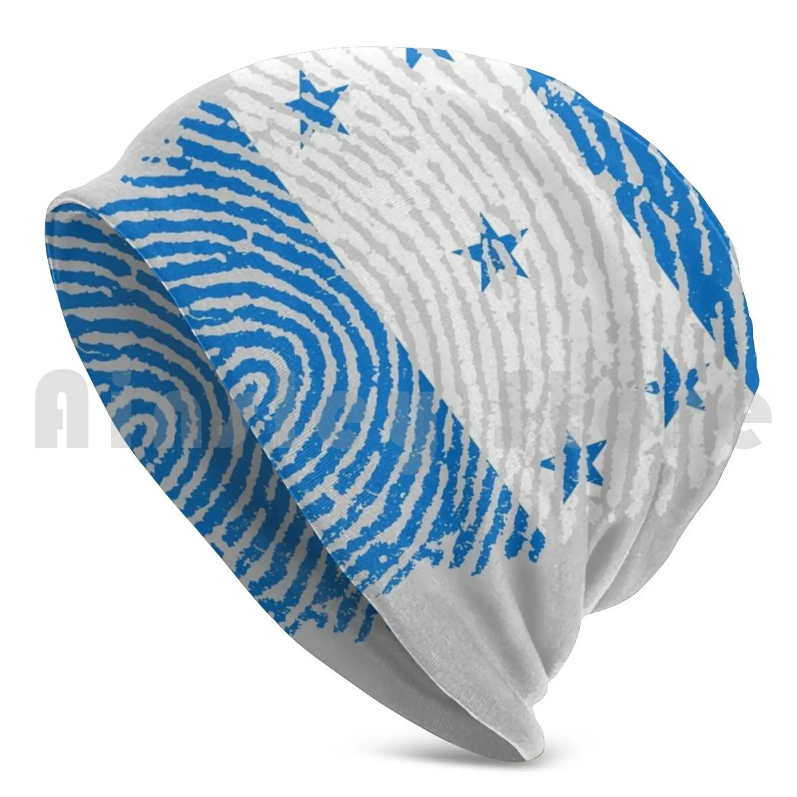 Identidad Honduras Beanies Pullover Cap Comfortable Honduras Flag Of Honduras Honduras Flag Honduras Fingerprint