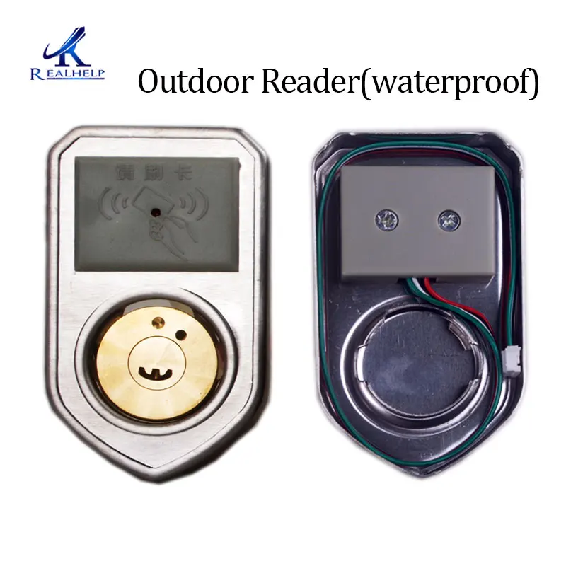 HOT Sell Wireless Electronic RFID Door Lock for Metal Electric Door Lock 125KHZ ID Card Lock Keyless Motor Door Lock