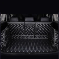 Custom Car Trunk Mats for Toyota RAV4 corolla CHR Land Cruiser Prado verso Highlander Wildlander Camry Allion Crown IZOA Avalon