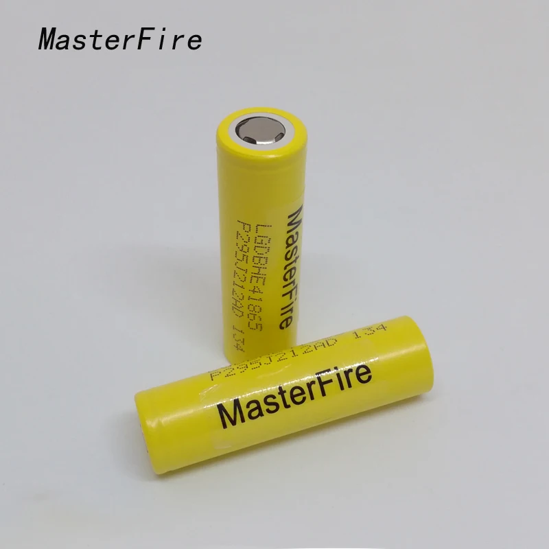 

MasterFire 18pcs/lot Original LGDBHE41865 2500mAh HE4 Lithium Battery 18650 3.7V power electronic batteries cell 20A discharge