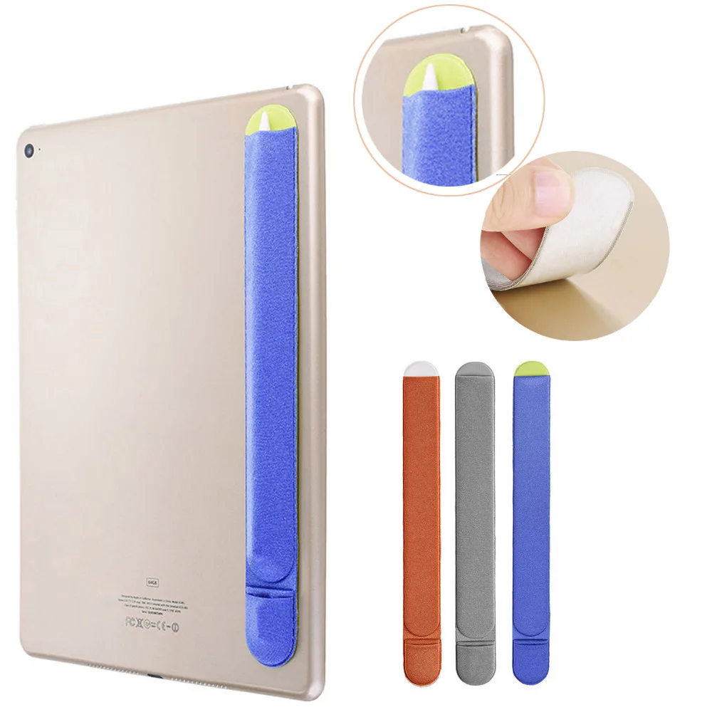 

Besegad Soft Non-Slip Self-Adhesive Tablet Stylus Pen Protective Case Cover Holder for Apple Pencil iPencil iPad Pro Accessories