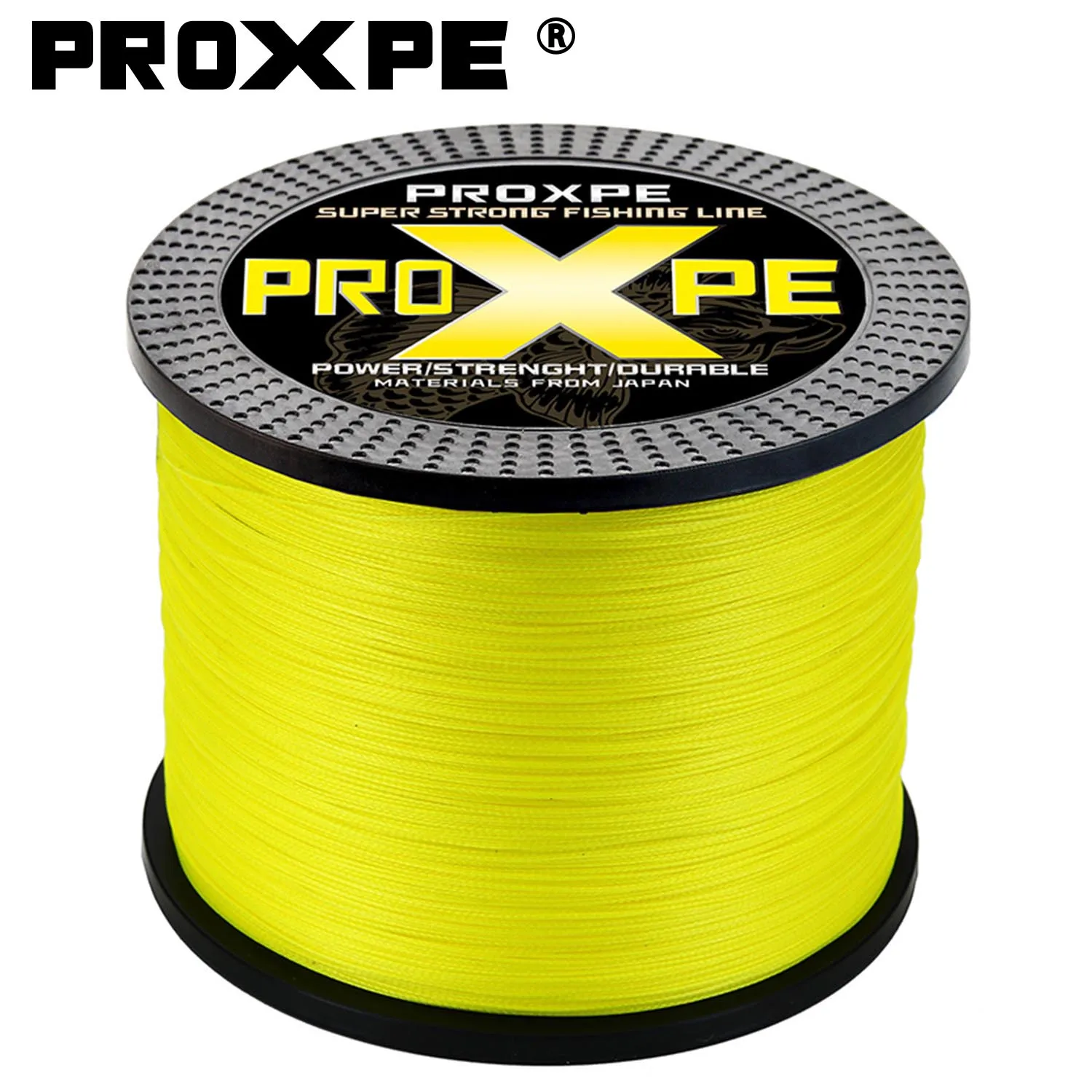 

PROXPE Braided Fishing Line 4 Strands Japan PE Multifilament Carp Saltwater/Freshwater Smooth Durable Wire 300M 500M 1000M Pesca