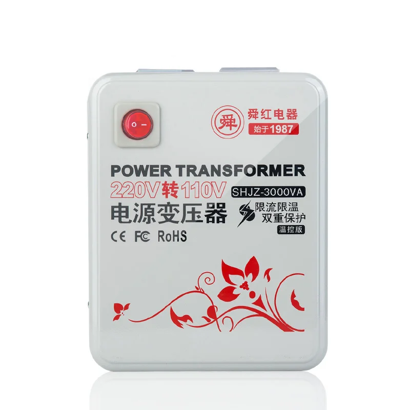 

3000W transformer 220V to 110v 100v 120v Japan American Electric Power Supply Voltage Converter 110V to 220V