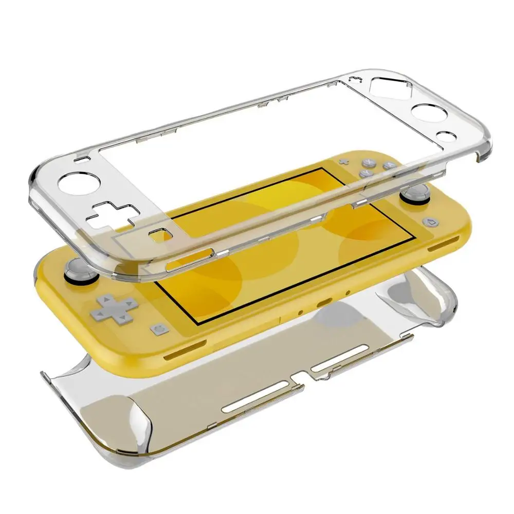 Funda transparente para Nintendo Switch Lite 2019, carcasa rígida y ligera, carcasa protectora para Nintendo Switch Lite
