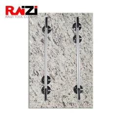 Raizi 1.2m-1.9m 2Pcs Sink Hole Saver With Manual Suction Cup For Tile Marble Countertop Installation Carry Protection Tool