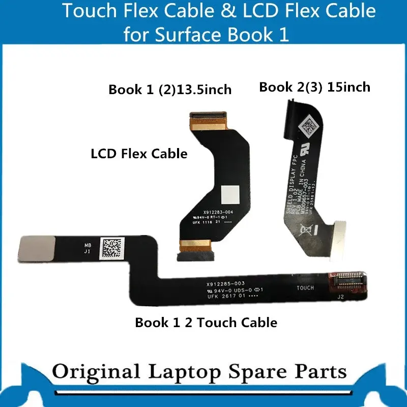 Original LCD  Flex Cable for Microsoft Surface Book 1 2 3  13.5inch 15inch Screen Cable M1009657-003