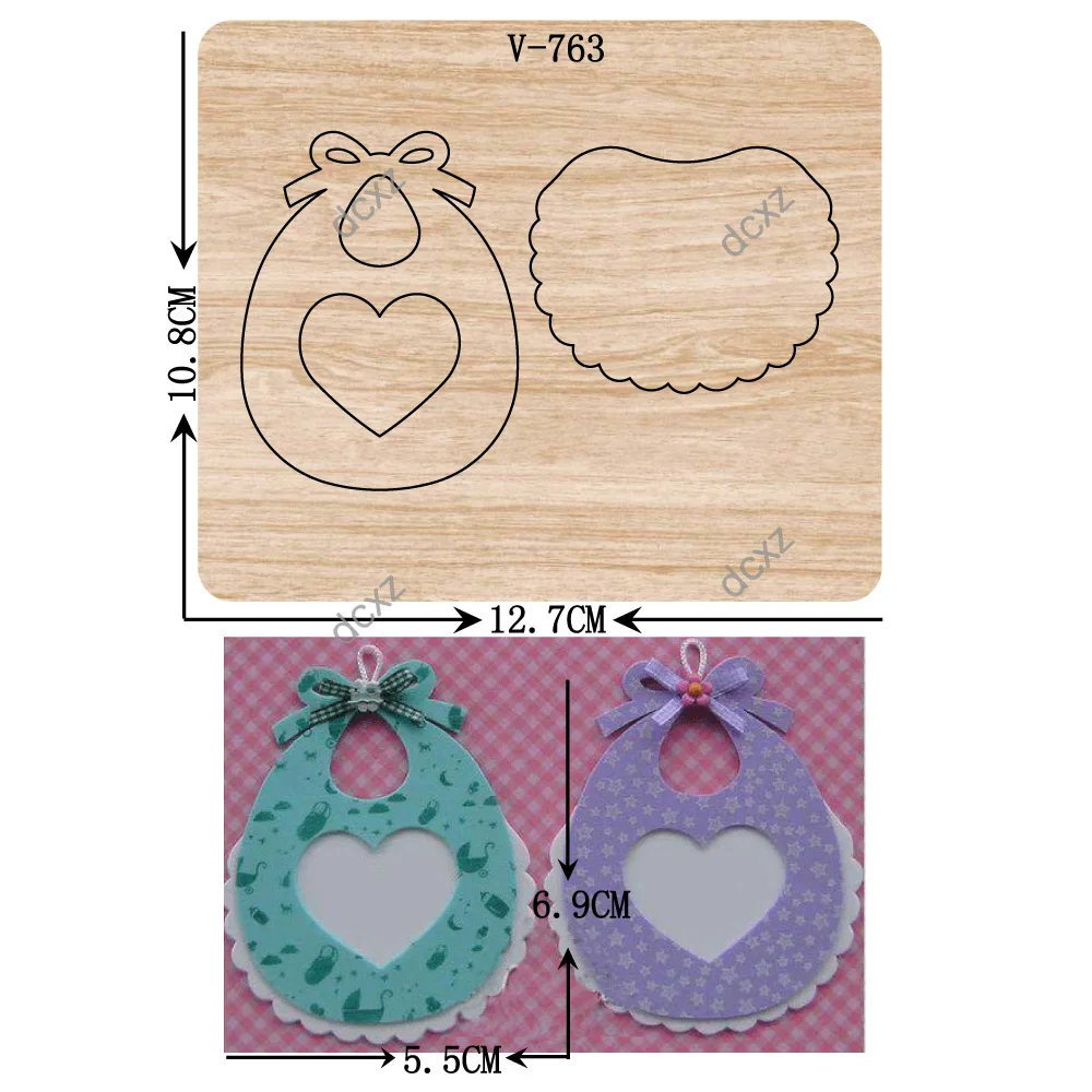 

New apron wooden dies cutting dies for scrapbooking /Multiple sizes /V-763