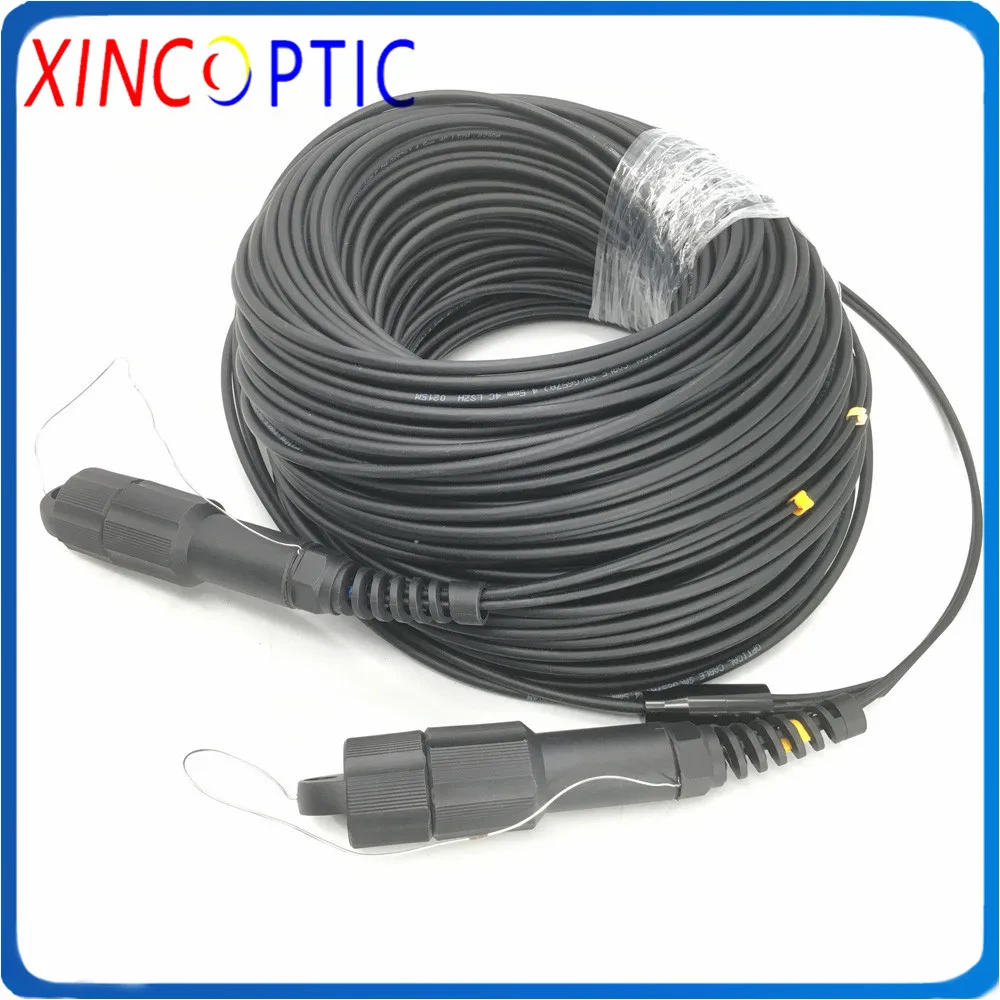 

100M 2Core MM 62.5/125 4.0mm LSZH/TPU,2C PDLC/SC/FC-PDLCUPC MultiMode OM1 2F Armored Fiber Optical Patch Cord Cable with PCD235