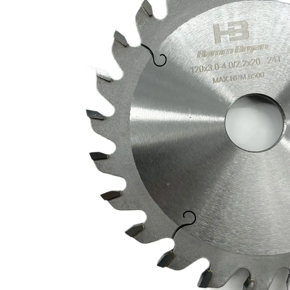 Nghề Mộc Phụ Kiện Gỗ Hình Tròn Lưỡi Cưa Hợp Kim Đĩa Cắt Gỗ Công Cụ Cắt MDF Và Partical Ban 120Mm 24T