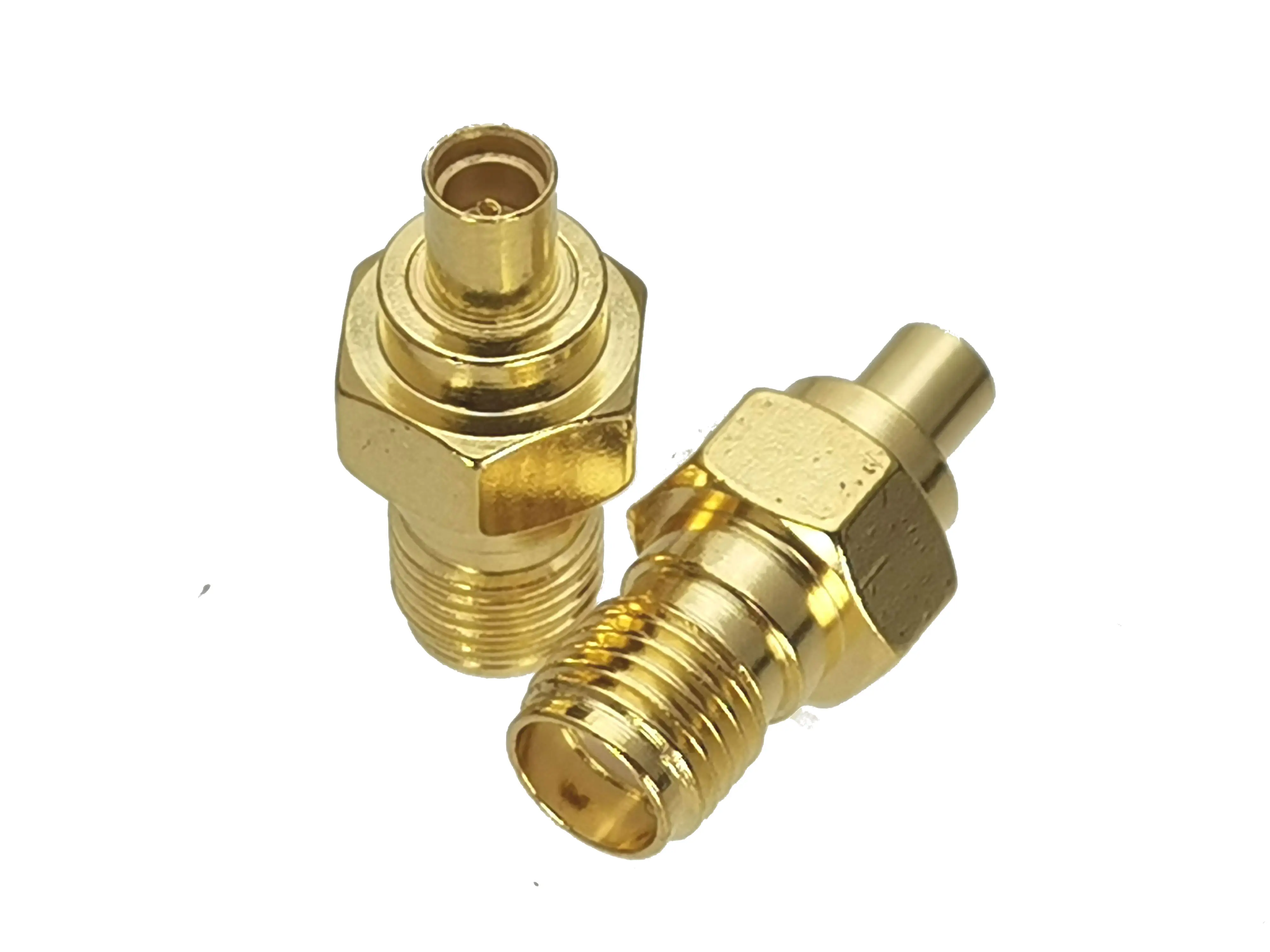 

10Pcs SMA Female Jack to MMCX Female Jack RF Adapter Connector Coaxial High Quanlity straight