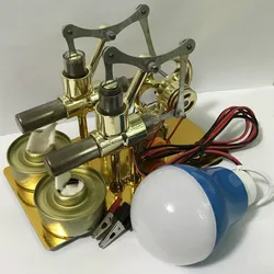 Modelo de motor equilibrado Stirling, física de potencia de vapor, ciencia Popular, pequeña producción, experimento, herramienta de enseñanza educativa