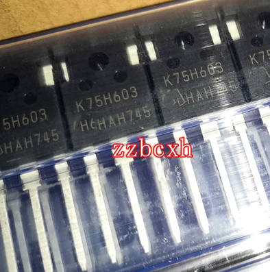 

5 шт./партия, K75H603 IKW75N60H3 75A600V IGBT TO-247
