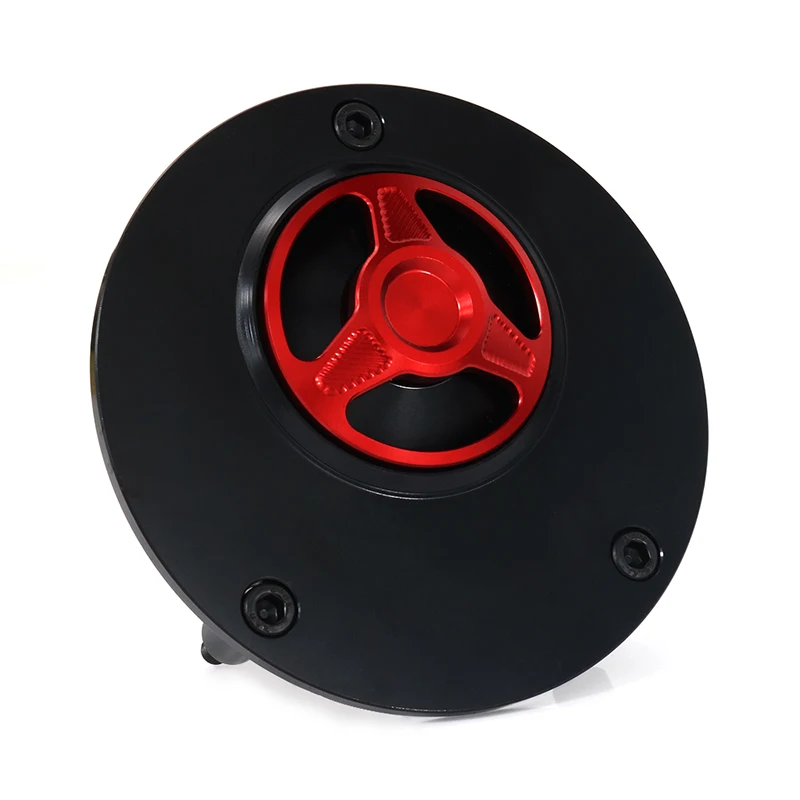 Motocycle CNC Aluminum Quick Release Lockless Petrol Cover Fuel Tank Cap Gas Oil Tank Fit For Yamaha MT-09 2014-2020