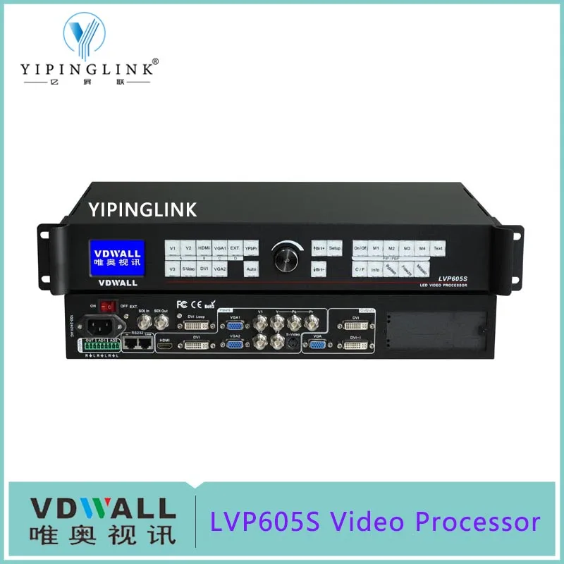 

VDWALL LVP605S High-end Video Processor For Rental Fixed Installation LED Display
