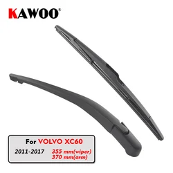 KAWOO Car Rear Wiper Blade Blades Back Window Wipers Arm For VOLVO XC60  Hatchback (2011-2017) 355mm Auto Windscreen Blade