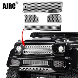 Griglia in rete di acciaio inossidabile griglia di aspirazione copertura per 1/10 TRAXXAS TRX-6 88096-4 G63 TRX-4 G500 RC Crawler accessori per auto