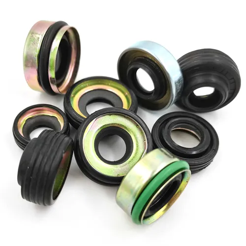 Imagen 2 del producto Kit de junta de sellado de aceite de compresor de aire acondicionado automático, sello de eje para FS10 7sbu16 MSC90/105 A32 DKS32C 10PA15C/17C/30C V5