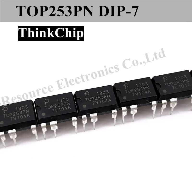 (10 قطعة) TOP253PN DIP-7 TOP253P SOP TOP253 المحسن EcoSmart ، المتكاملة خارج الخط الجلاد