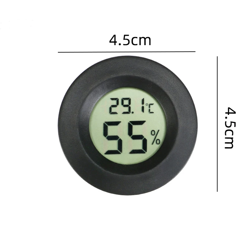 High Accurately Digital Thermometer Hygrometer Meter For Reptile Turtle Terrarium Aquarium Tank Accessories Temperature Humidity